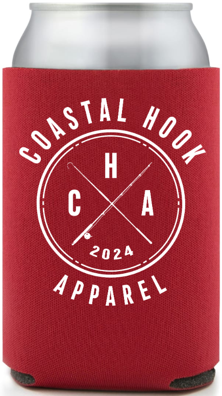 Coastal Hook Apparel Koozies - 4 Pack