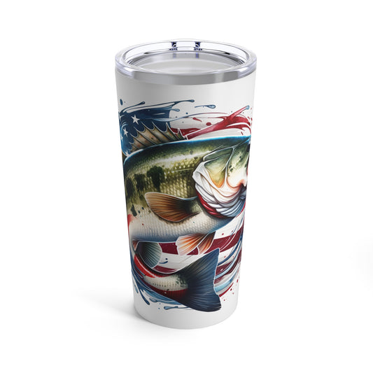 USA Bass Tumbler 20oz