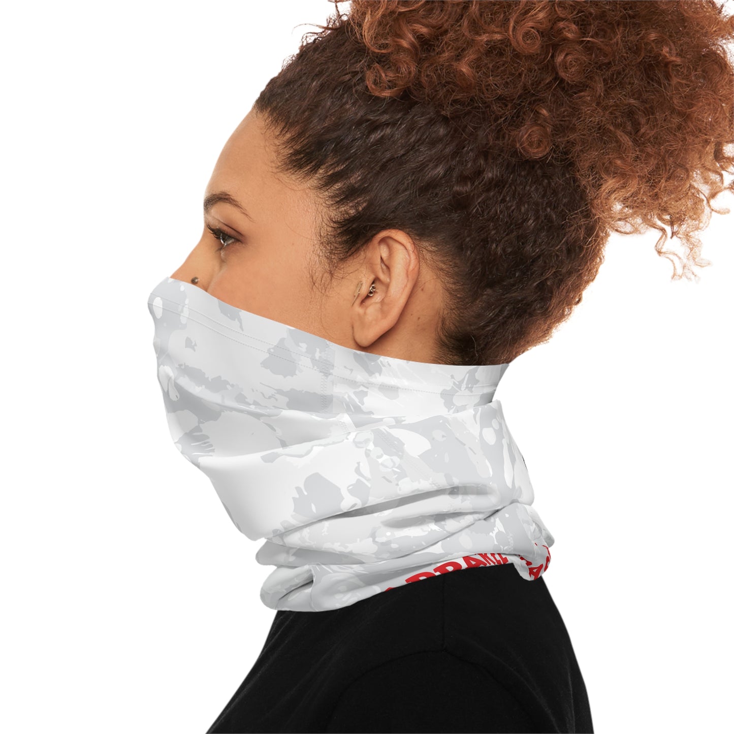 White Camo Lightweight Neck Gaiter