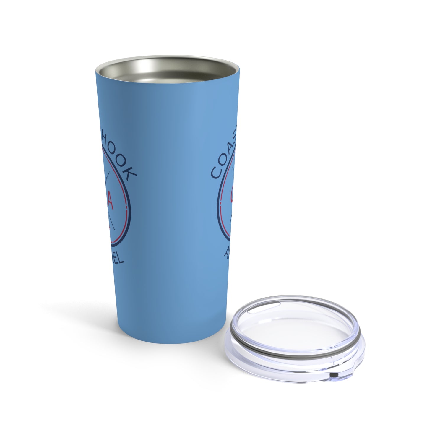 CHA Logo Tumbler 20oz - Light Blue