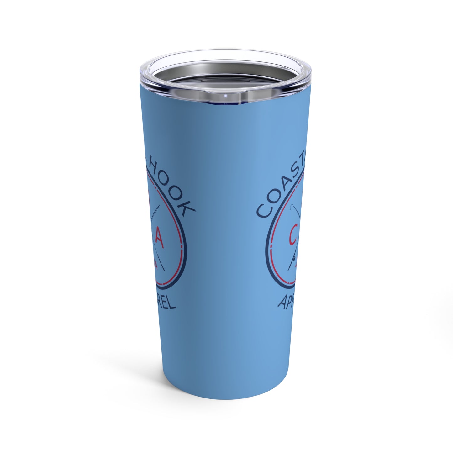 CHA Logo Tumbler 20oz - Light Blue