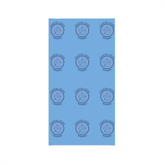 CHA Logo Lightweight Neck Gaiter - Light Blue