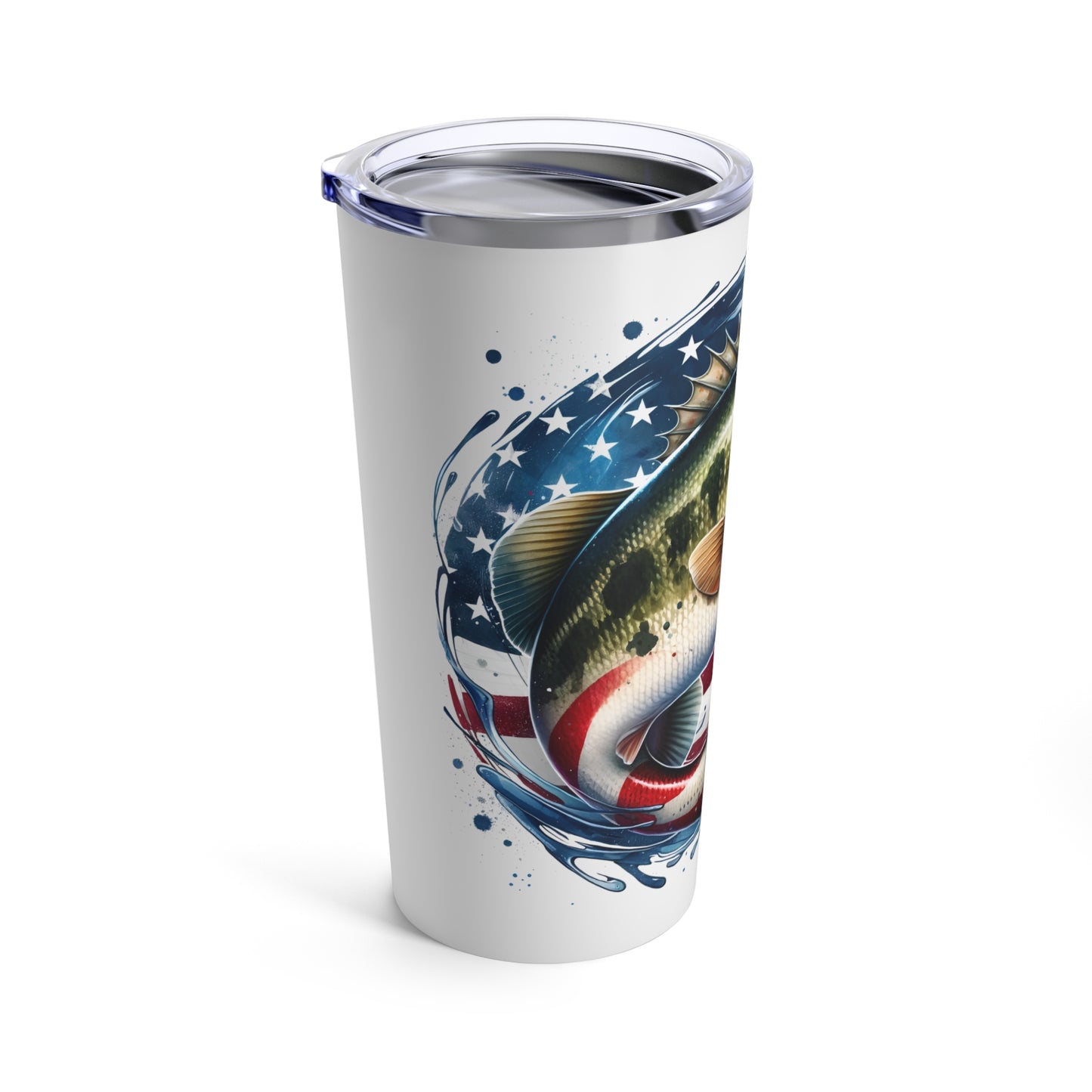 USA Bass Tumbler 20oz