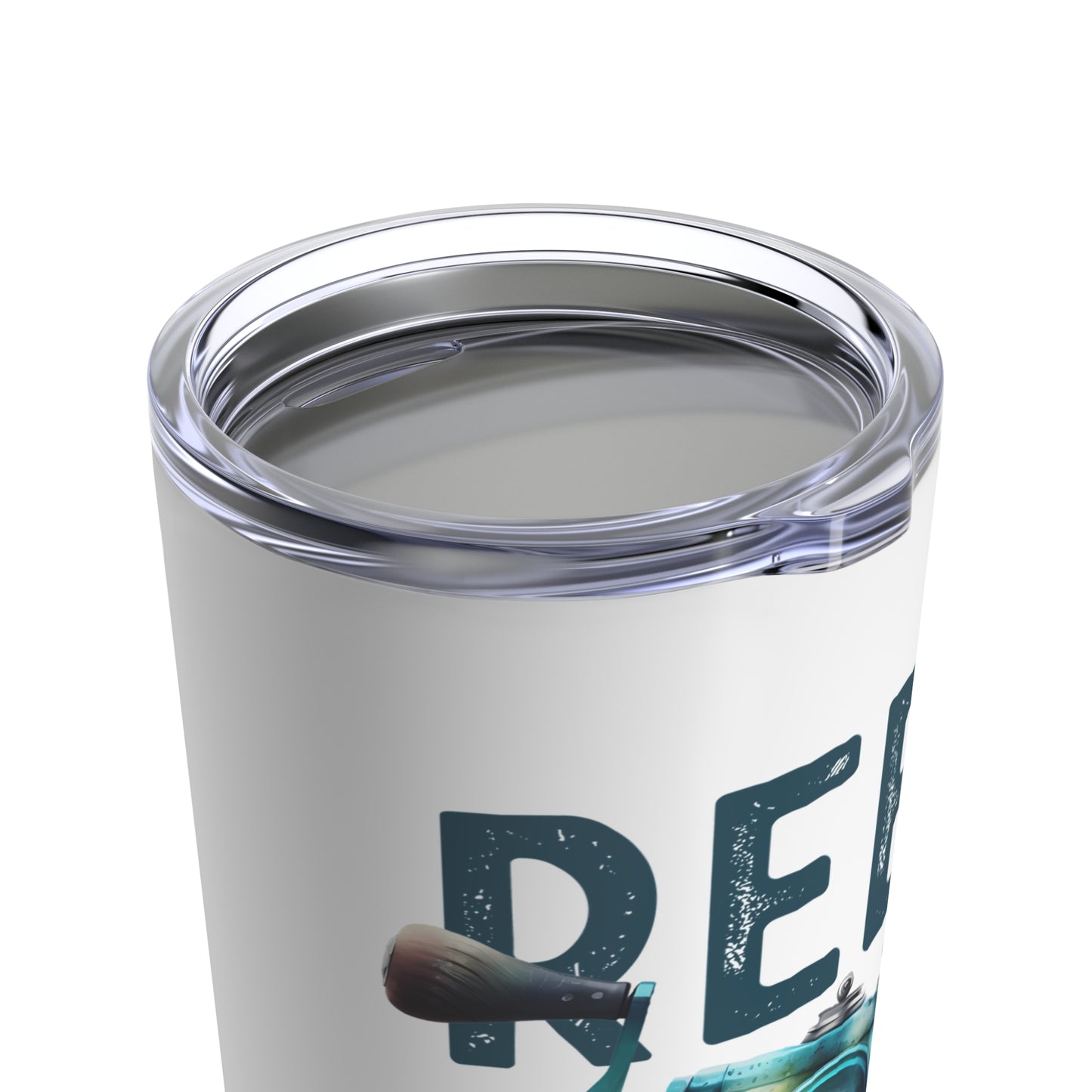 Reel Girls Tumbler 20oz - White