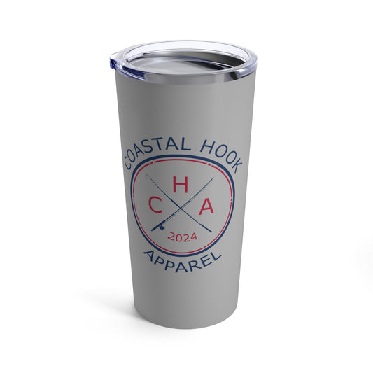 CHA Logo Tumbler 20oz - Light Grey