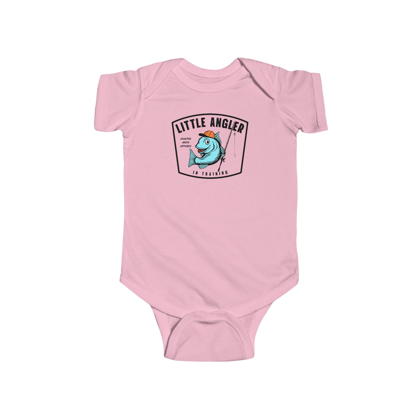 Little Angler In Training Infant Onesie