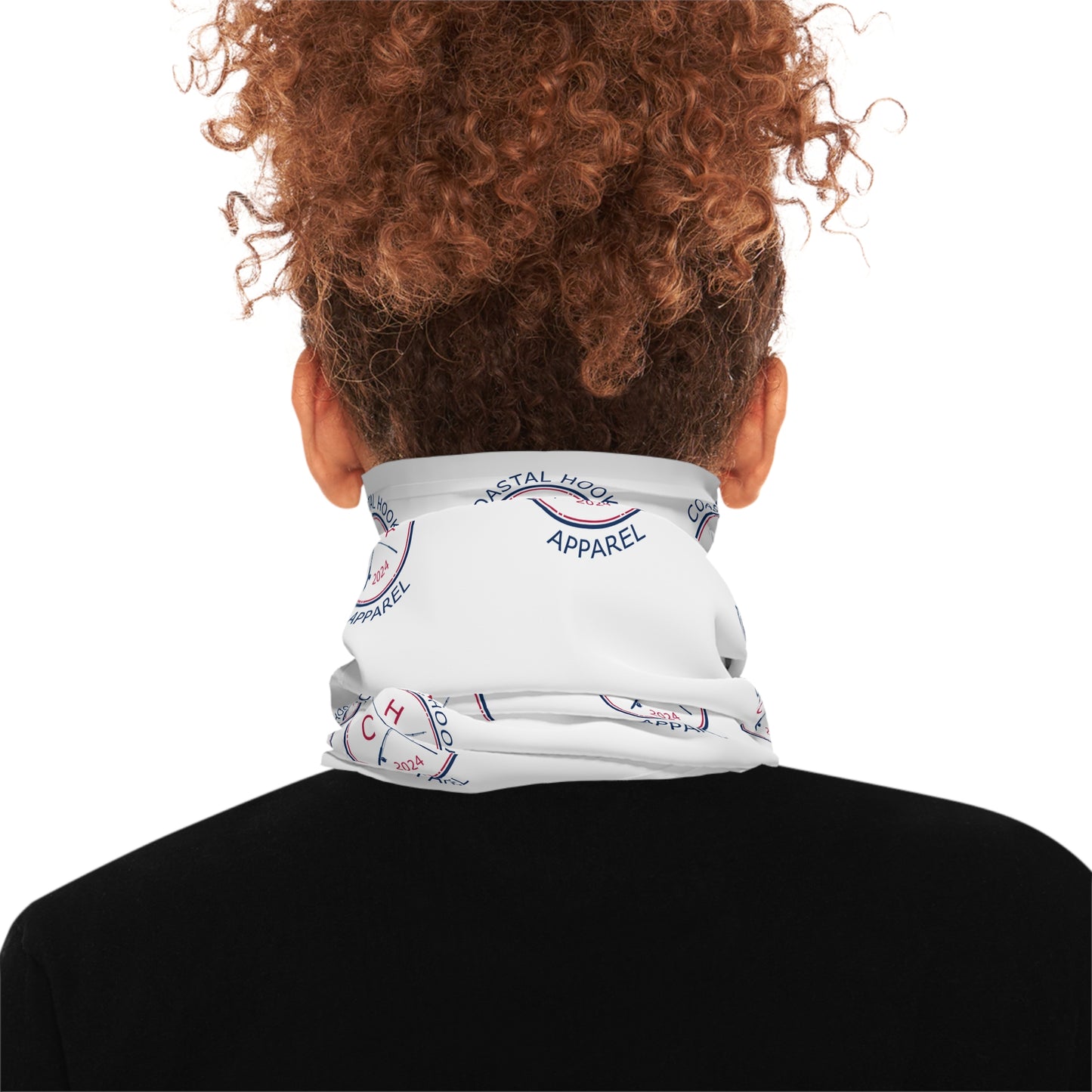 CHA Logo Lightweight Neck Gaiter - White