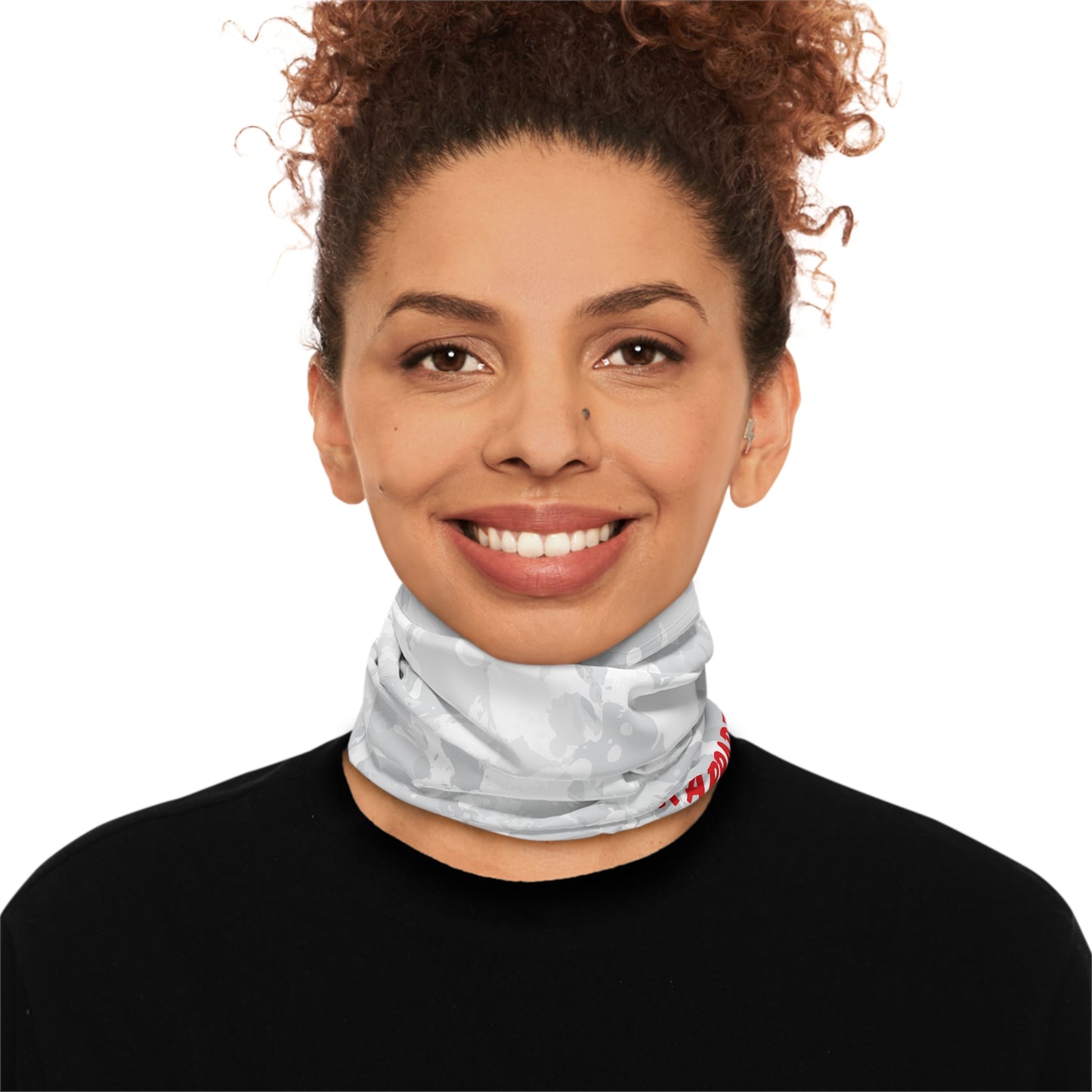 White Camo Lightweight Neck Gaiter