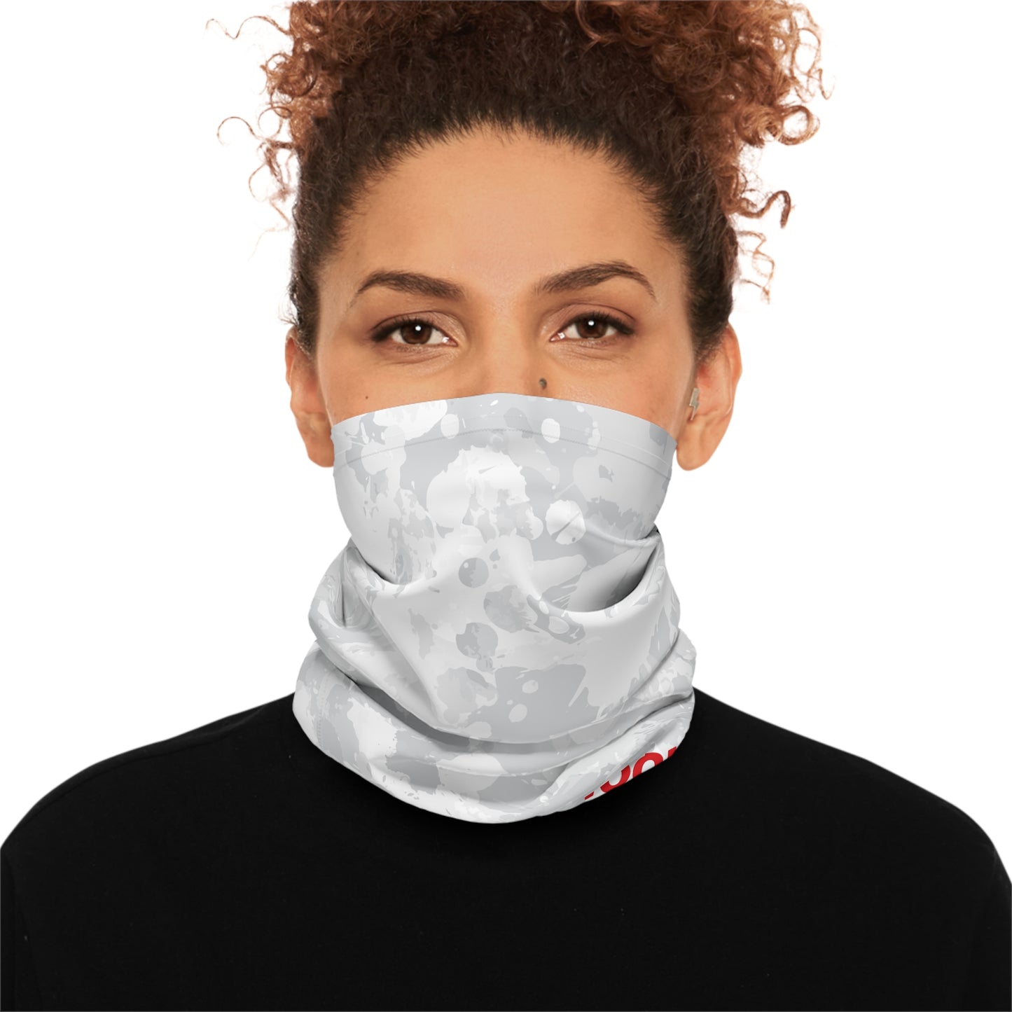 White Camo Lightweight Neck Gaiter