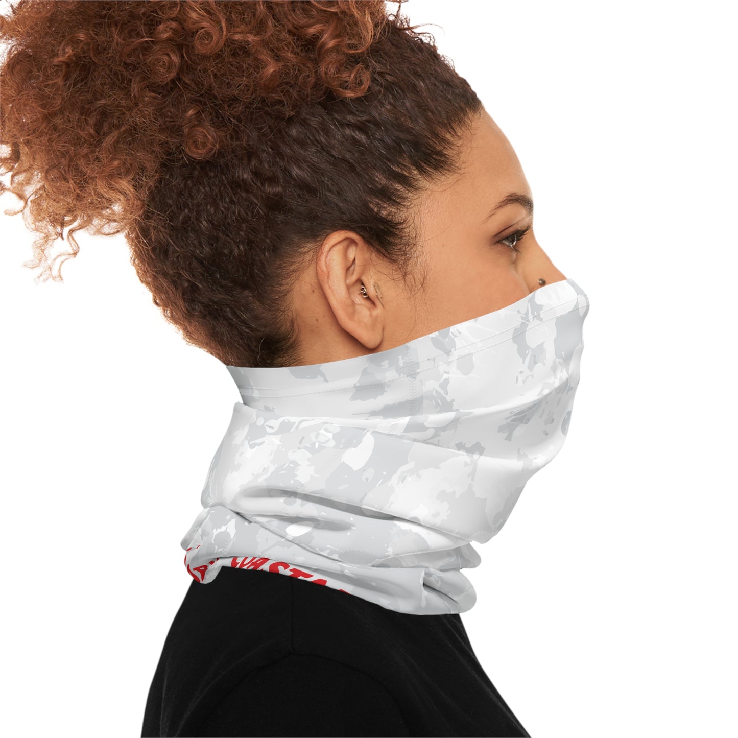 White Camo Lightweight Neck Gaiter