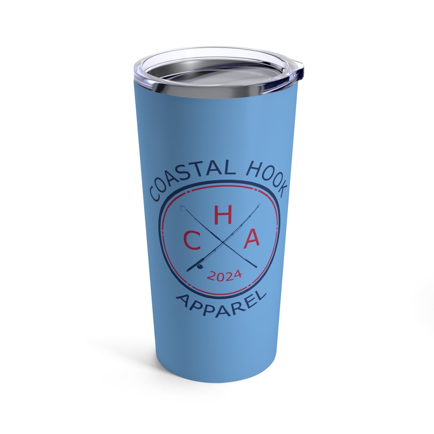 CHA Logo Tumbler 20oz - Light Blue