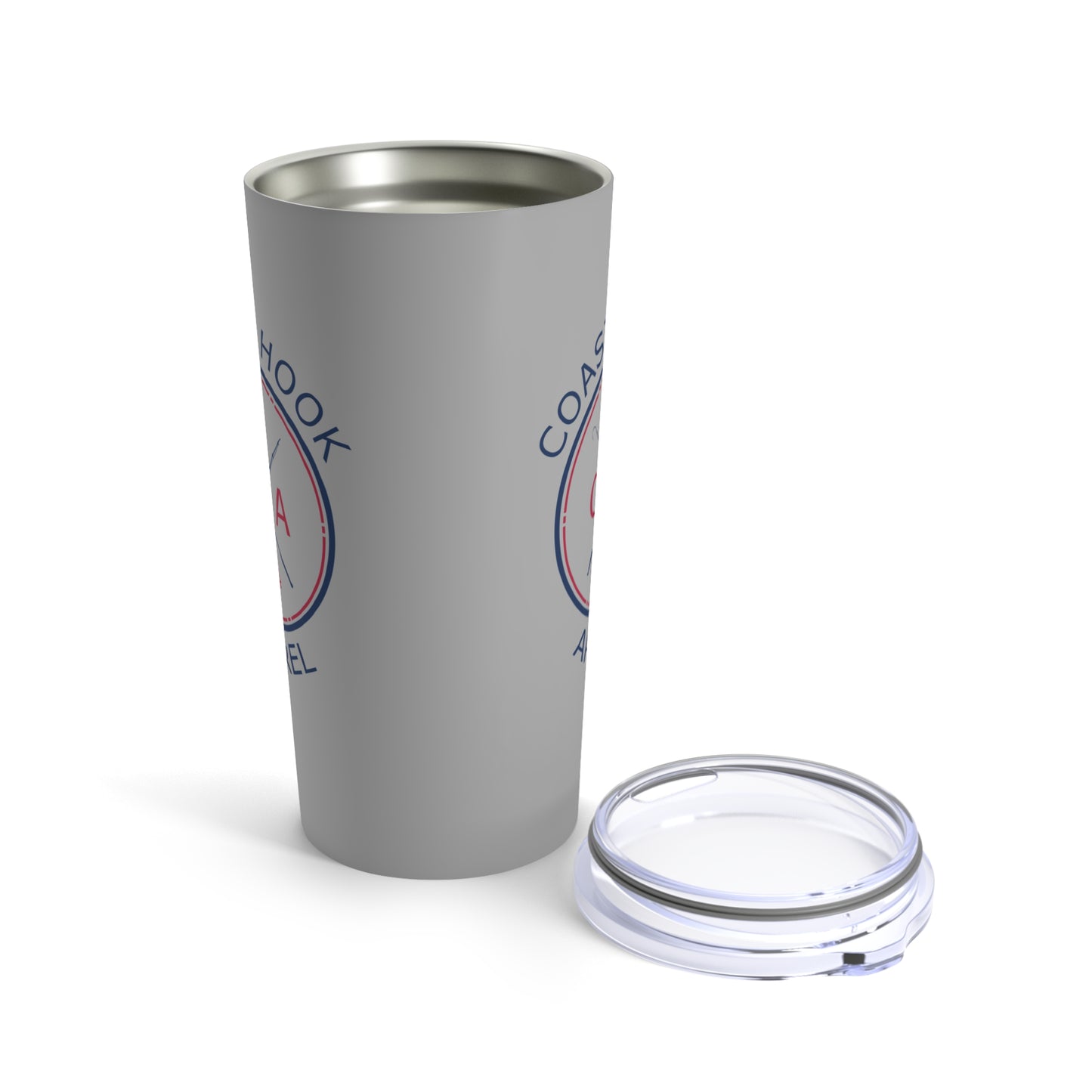 CHA Logo Tumbler 20oz - Light Grey