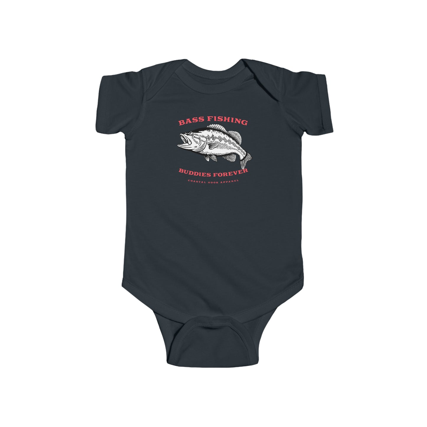 Bass Fishing Buddies Forever Onesie