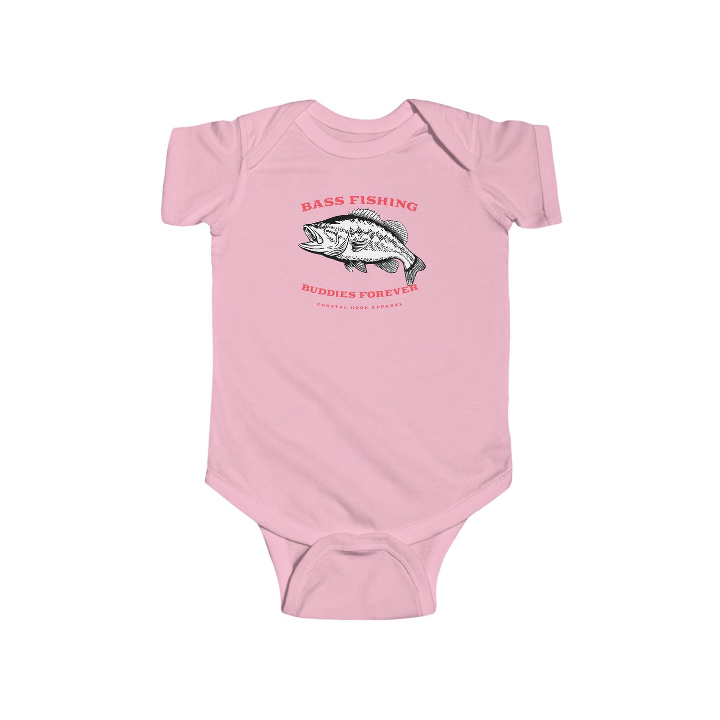 Bass Fishing Buddies Forever Onesie