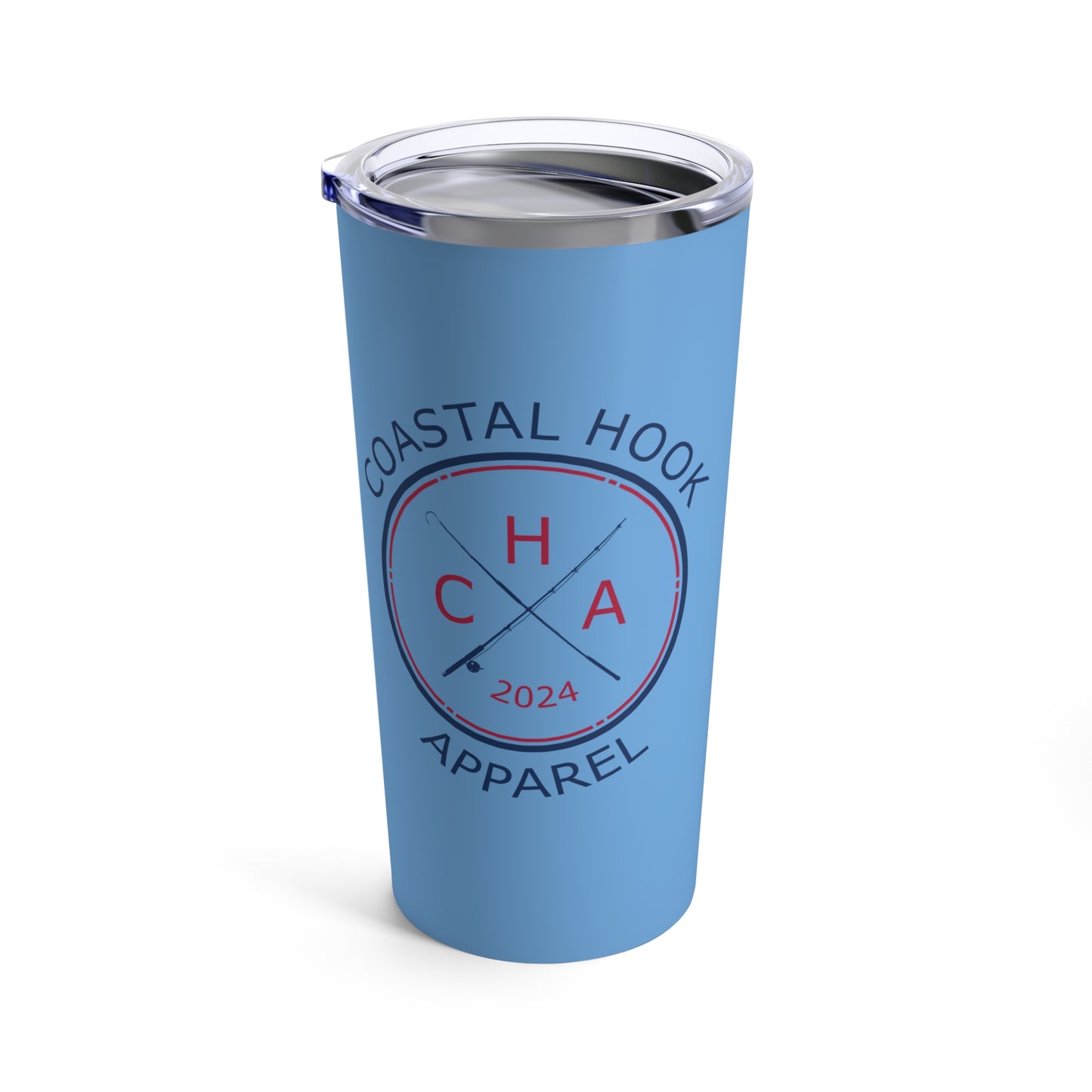 CHA Logo Tumbler 20oz - Light Blue