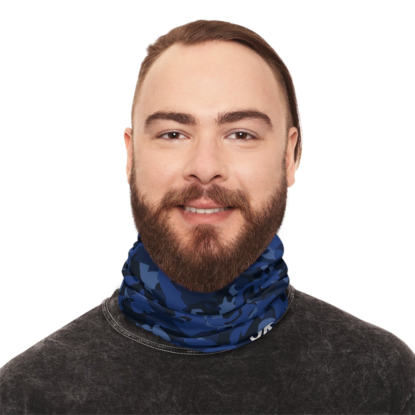 Blue Camo Lightweight Neck Gaiter