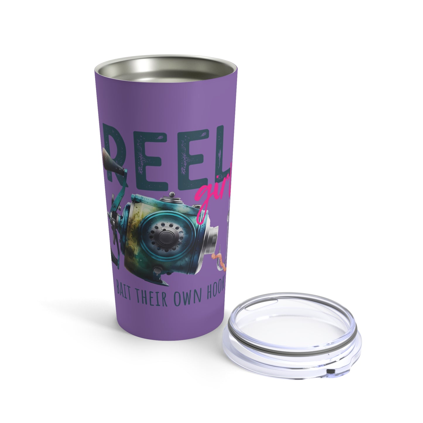 Reel Girls Tumbler 20oz - Purple