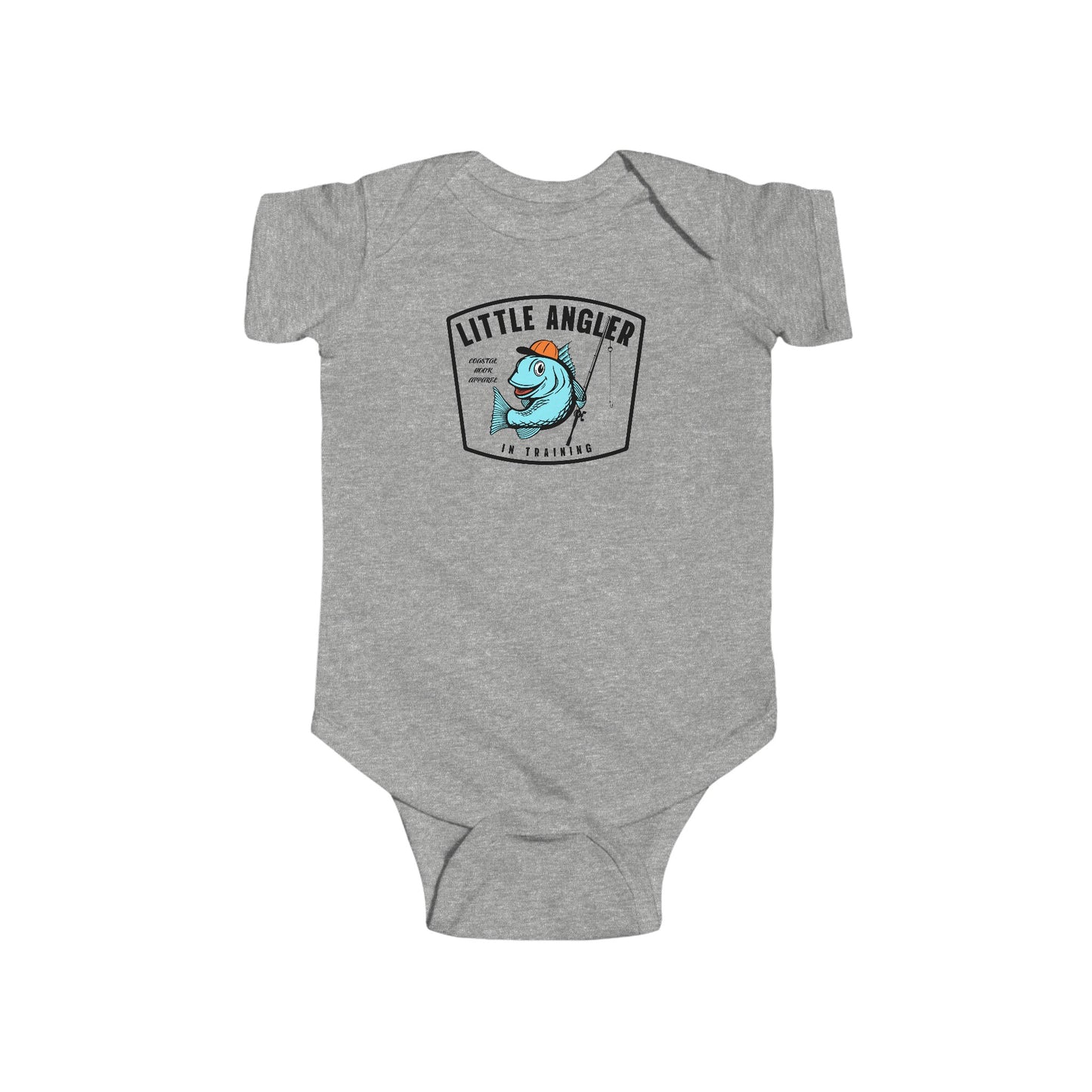 Little Angler In Training Infant Onesie