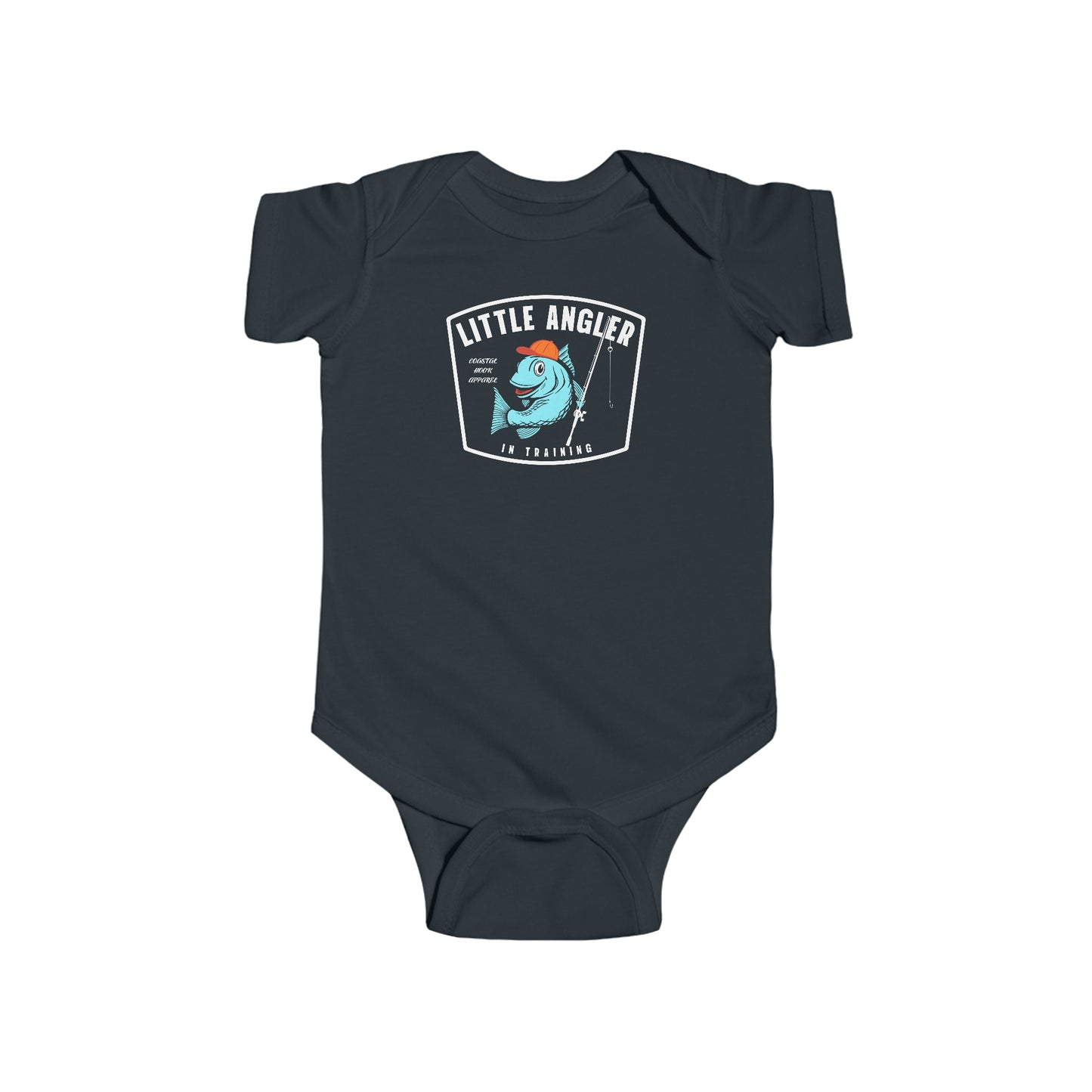 Little Angler In Training Infant Onesie