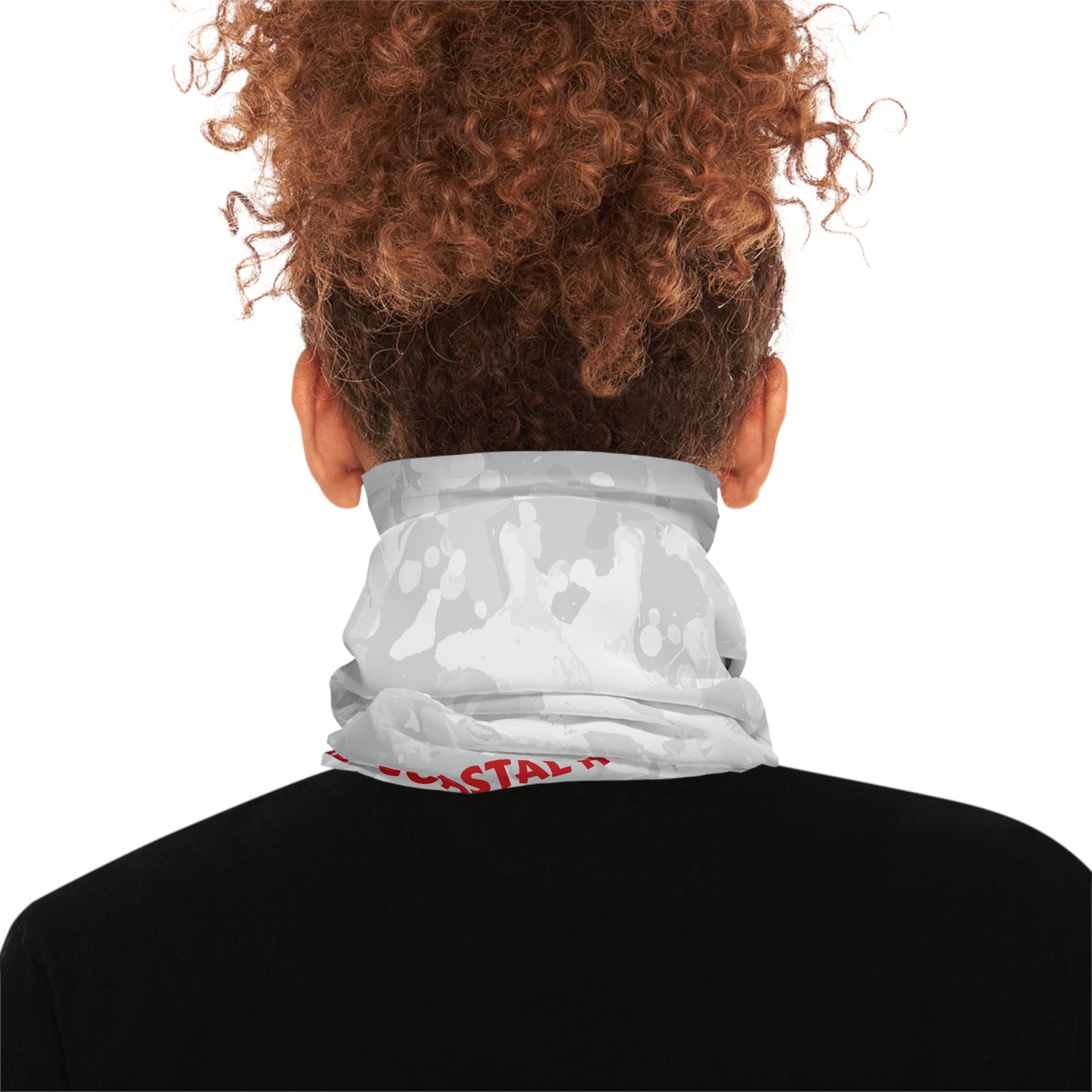 White Camo Lightweight Neck Gaiter