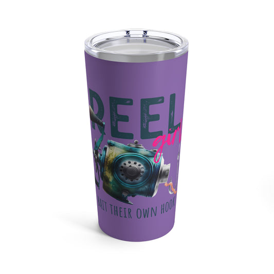 Reel Girls Tumbler 20oz - Purple