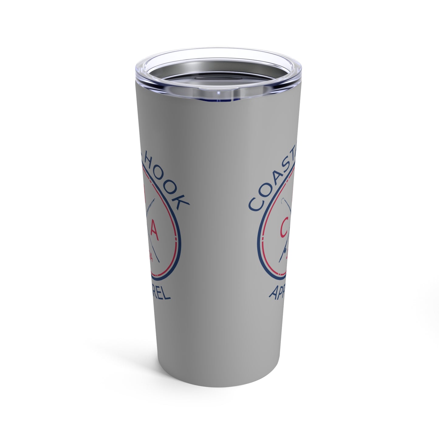 CHA Logo Tumbler 20oz - Light Grey