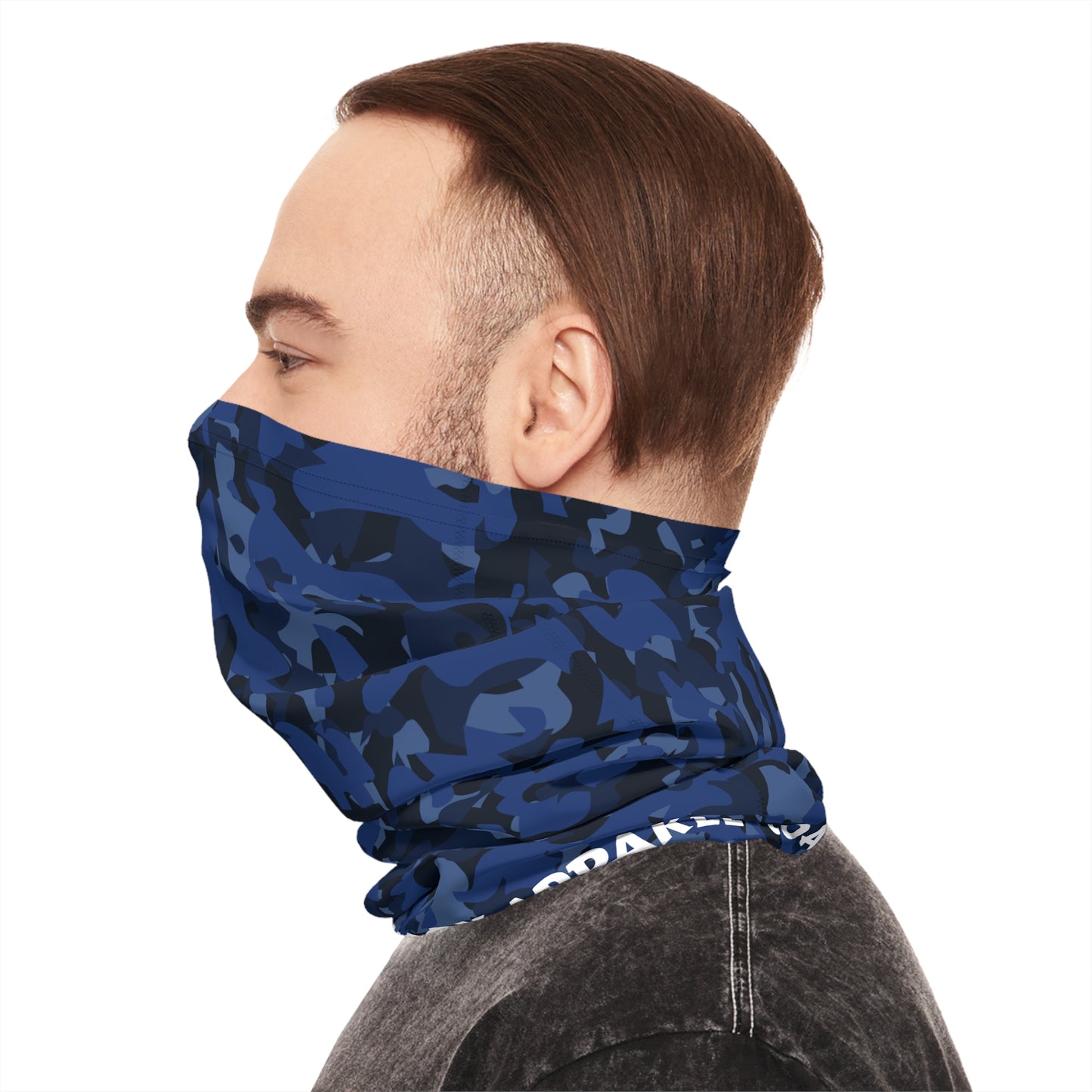 Blue Camo Lightweight Neck Gaiter