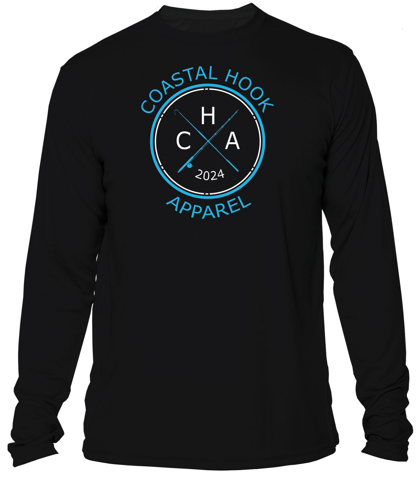 Coastal Hook Performance Shirt - Black